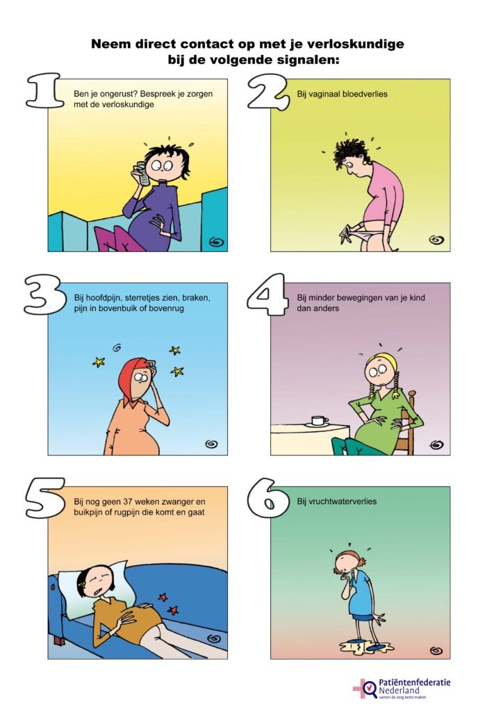 Wanneer bel je de Verloskundige?